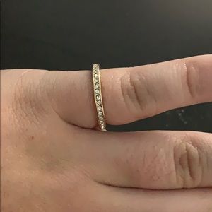 Soze 7 gold and dimond ring